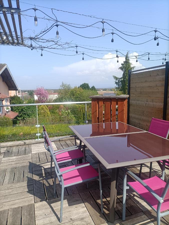 Agreable Maison A La Campagne Schlierbach Exterior foto