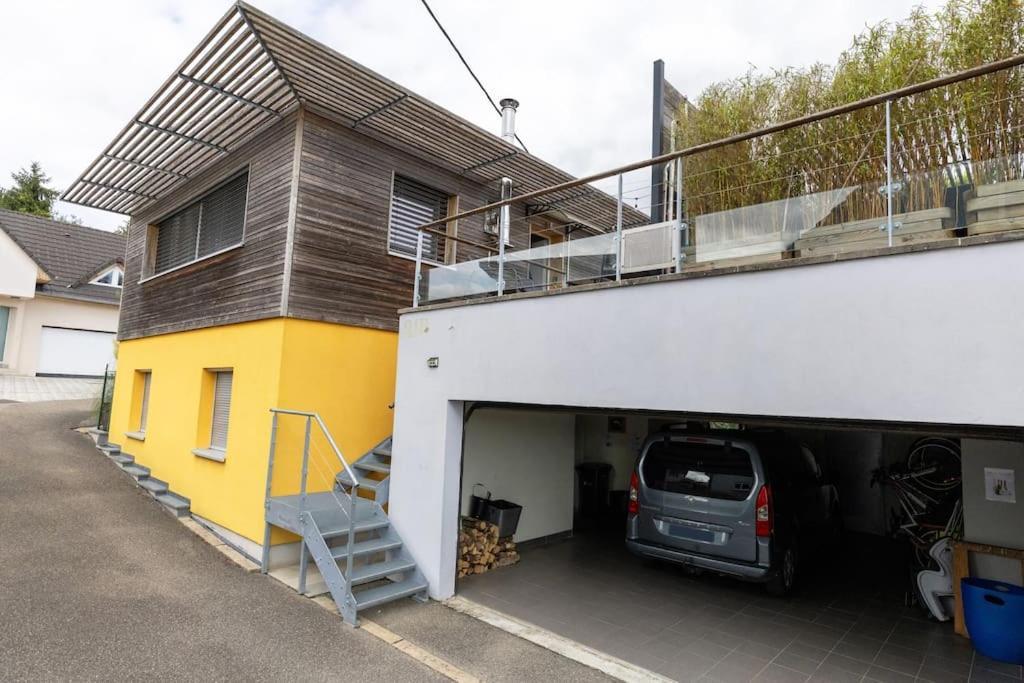 Agreable Maison A La Campagne Schlierbach Exterior foto