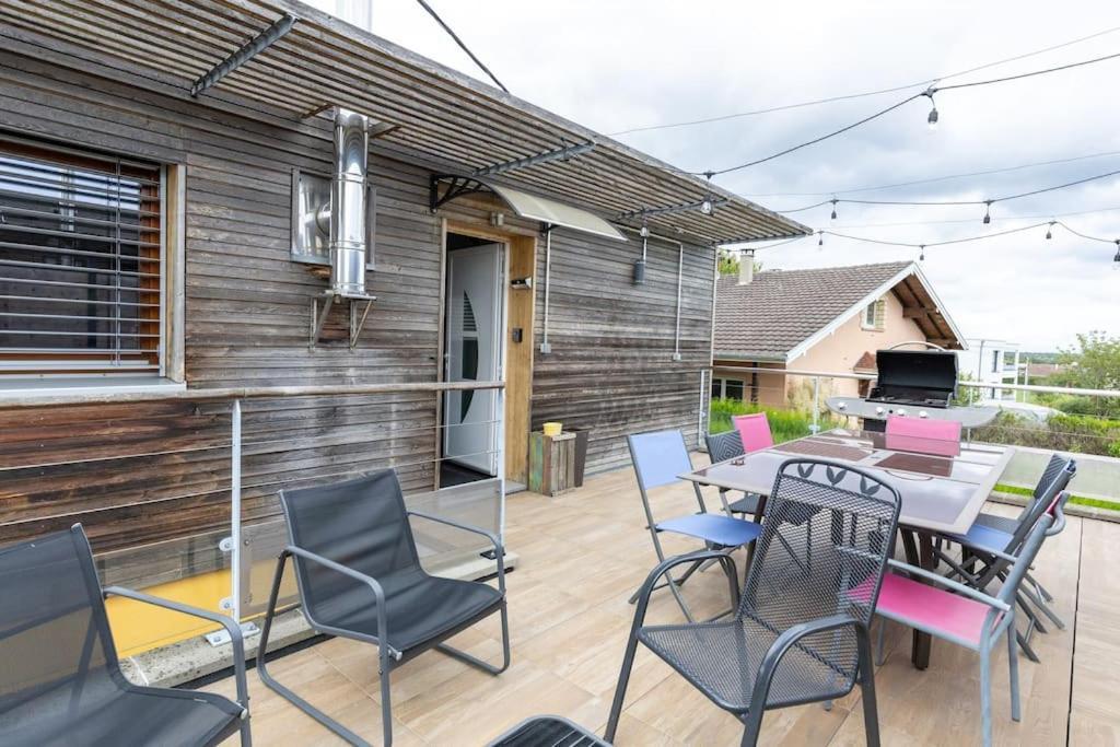 Agreable Maison A La Campagne Schlierbach Exterior foto